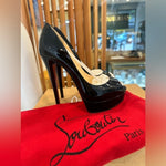 🚨Brand new Christian Louboutin Lady Peep 150 Patent Calf