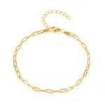 Links Chain Plain Bracelet