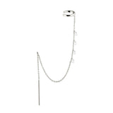 Diamond Tassel Chain Earring