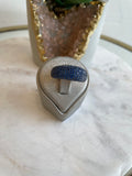 Pave Dome Coloured Ring