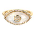 Mother Of Pearl Eye Ring