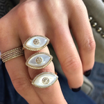 Mother Of Pearl Eye Ring